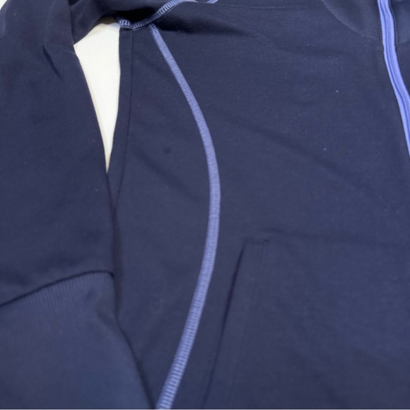 ADIDAS Climalite Golf Contrast stitched Full-Zip Training Sweatshirt Jacket S - Picture 6 of 9